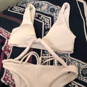 Zaful tie front bikini
